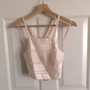 Light Pink Crop
